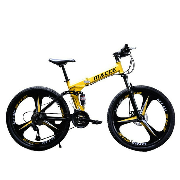 Details about   26in Foldable Outroad Mountain Bike 21-Speed Double Disc Brake Bicycles MTB Bike 